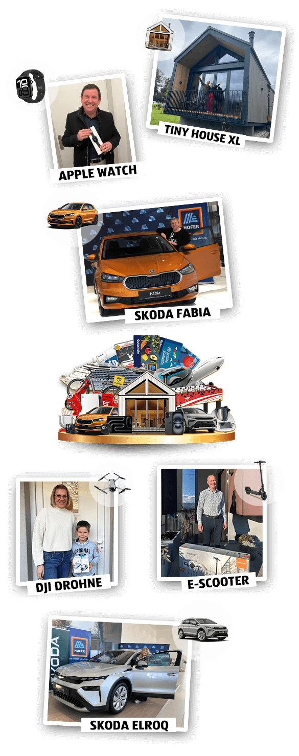 Die glücklichen Gewinner vom letzten Jahr