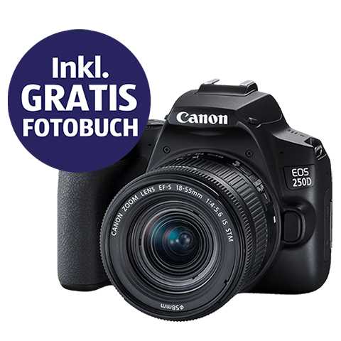 CANON Spiegel­reflex­kamera inkl. GRATIS Fotobuch